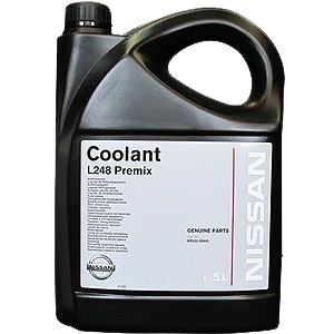 Антифриз NISSAN Coolant L248 Premix, 5 литров