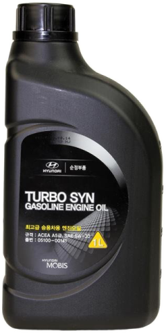 Моторна олива Mobis (Hyundai, Kia) Turbo Syn 5W-30, 1 літр Моторна олива Mobis (Hyundai, Kia) Turbo Syn 5W-30, 1 літр