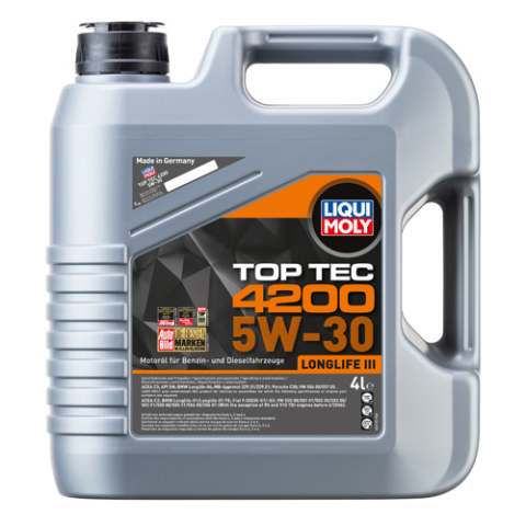 Моторное масло LM Top Tec 4200 SAE 5W-30, 4 литра