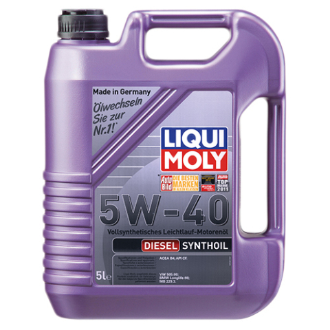 Моторна олива LM DIESEL SYNTHOIL 5W-40, 5 літрів