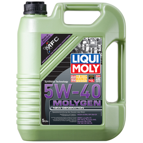 Моторна олива LM Molygen New Generation 5W-40, 5 літрів