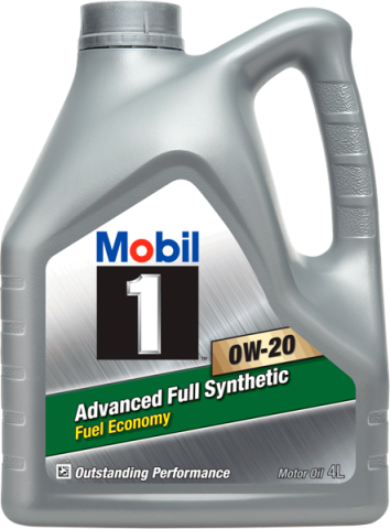 Моторна олива MOBIL 1  Advanced Fuel Economy 0W-20, 4 літри