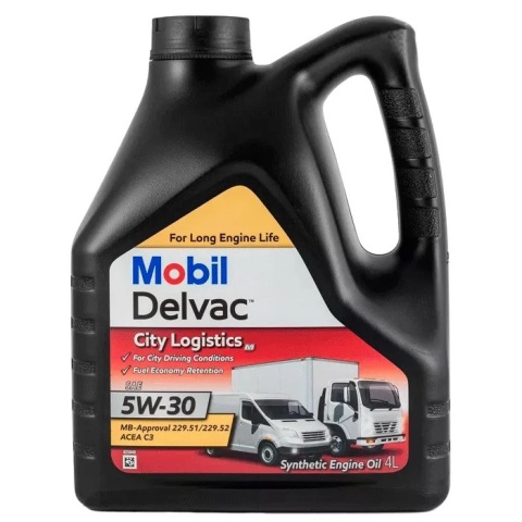 Моторна олива MOBIL Delvac City Logistics M 5W-30, 4 літри