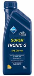 Моторное масло ARAL SUPERTRONIC G 0W-40, 1 литр