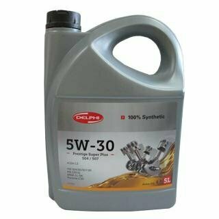 Моторна олива Delphi Prestige Super Plus LL 5W-30, 5 літрів Моторна олива Delphi Prestige Super Plus LL 5W-30, 5 літрів