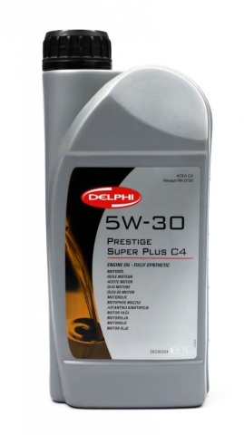 Олива 5W30 Delphi Prestige Super Plus C4 (1L) (Renault RN0720/MB 229.51/MB226.51)