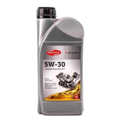 Prestige SUPER PLUS C3 5W-30 ACEA C3/C2 API SN, Opel Dexos 2, BMW-LL-04, MB 229.51/229.52, VW502 00/505.01 1L