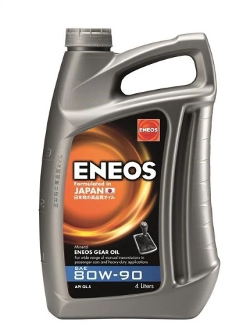 Трансмиссионное масло ENEOS GEAR OIL 80W-90, 4 литра