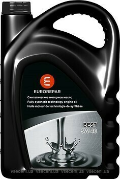 Моторное масло EUROREPAR ERP BEST 5W-40, 5 литров