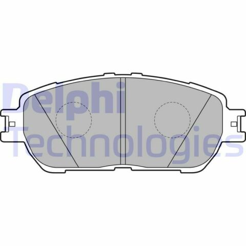 Колодки гальмівні (передні) Toyota Camry 01-06/Alphard 03-08/Lexus ES 96-06