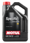 Моторное масло MOTUL SPECIFIC 506 01 506 00 503 00 0W-30, 5 литров