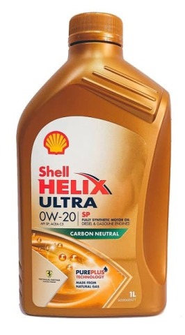 Моторное масло SHELL Helix Ultra SP 0W-20, 1 литр