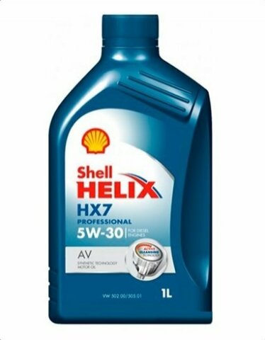 Моторное масло SHELL Helix HX7 5W-30, 1 литр