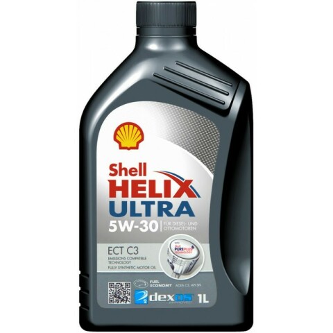 Моторна олива Shell Helix Ultra ECT C3 5W-30, 1 літр