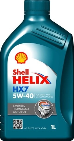 Моторна олива Shell Helix HX7 5W-40, 1 літр