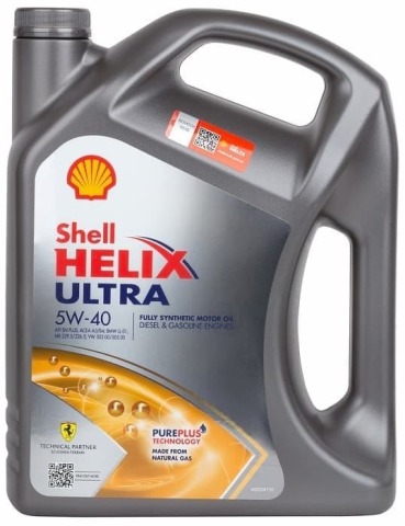 Моторна олива SHELL Helix Ultra 5W-40, 5 літрів