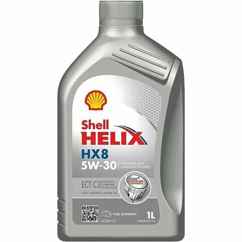 Моторное масло Shell Helix HX8 ECT C3 5W-30, 1 литр