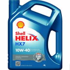 Моторна олива SHELL HELIX HX7 10W-40, 4 літри
