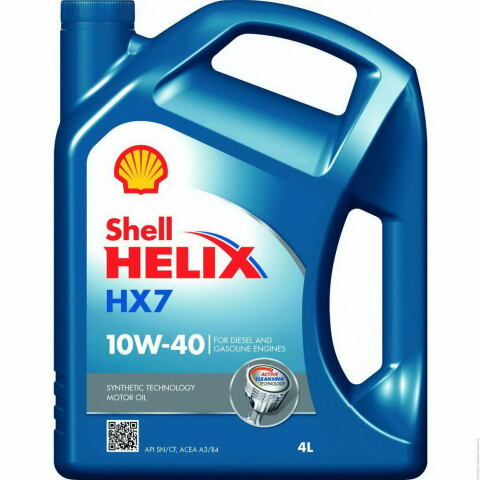 Моторное масло SHELL HELIX HX7 10W-40, 4 литра Моторное масло SHELL HELIX HX7 10W-40, 4 литра