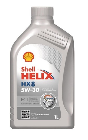 Моторное масло Shell Helix HX8 ECT 5W-30, 1 литр