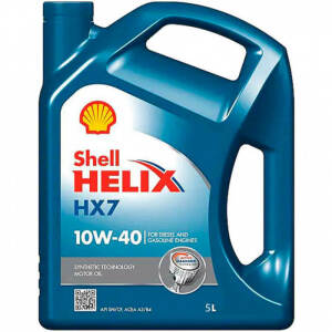 Моторна олива Shell Helix HX7 10W-40, 5 літрів