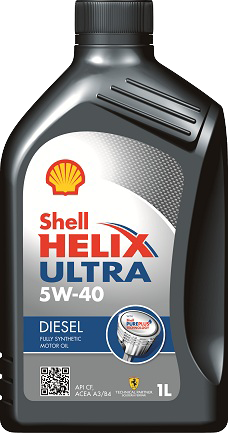 Моторна олива SHELL HELIX DIESEL ULTRA 5W-40, 1 літр