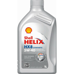 Моторное масло Shell Helix HX8 Synthetic 5W-40, 1 литр Моторное масло Shell Helix HX8 Synthetic 5W-40, 1 литр