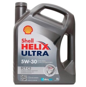 Моторна олива Shell Helix Ultra ECT C3 5W-30, 5 літрів