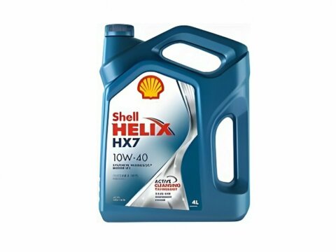 Моторна олива SHELL Helix HX7 10W-40, 4 літри