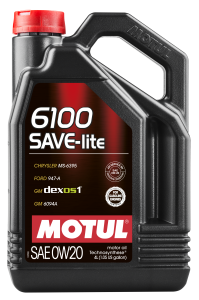 Моторна олива MOTUL SAVE-lite 6100 0W-20, 4 літри