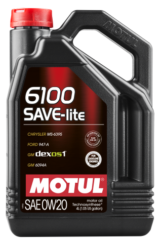 Моторна олива MOTUL SAVE-lite 6100 0W-20, 4 літри