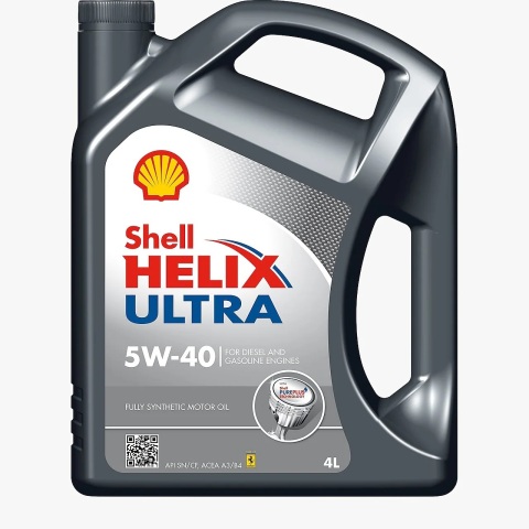 Моторное масло SHELL Helix Ultra 5W-40, 4 литра