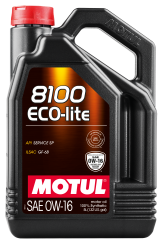 Моторна олива MOTUL 8100 Eco-lite 0W-16, 5 літрів