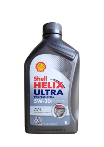 Моторное масло SHELL Helix Ultra Professional AV-L 5W-30, 1 литр