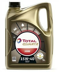 Моторное масло Total Quartz 5000 15W-40, 5 литров