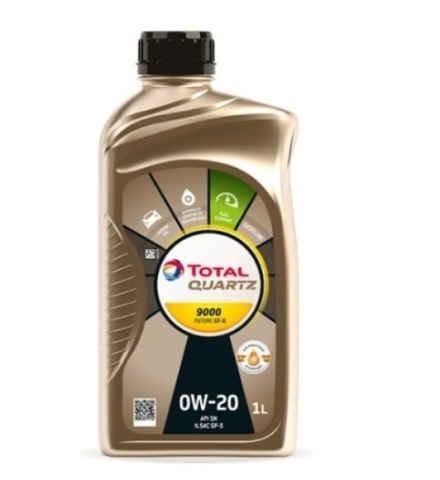 Моторное масло Total QRZ 9000 0W-20, 1 литр Моторное масло Total QRZ 9000 0W-20, 1 литр