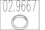 Монтажное кольцо выхлопной системы (D (внутр.) – 50,5 мм; D (наружн.) – 65,5 мм; Высота – 15 мм), фото 1 - интернет-магазин Auto-Mechanic