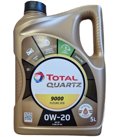 Моторное масло TOTAL Quartz 9000 Future GF6 0W-20, 5 литров Моторное масло TOTAL Quartz 9000 Future GF6 0W-20, 5 литров