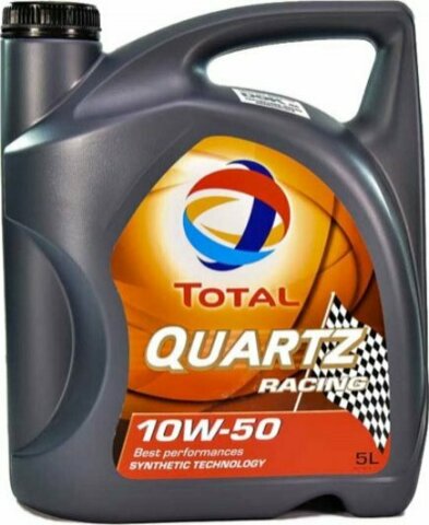 Моторное масло Total Quartz Racing 10W-50, 5 литров