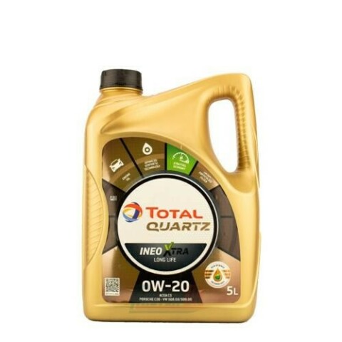 Моторна олива Total QUARTZ INEO L LIFE 0W-20, 5 літрів