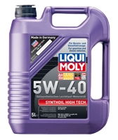 Моторное масло LIQUI MOLY Synthoil High Tech 5W-40, 5 литров