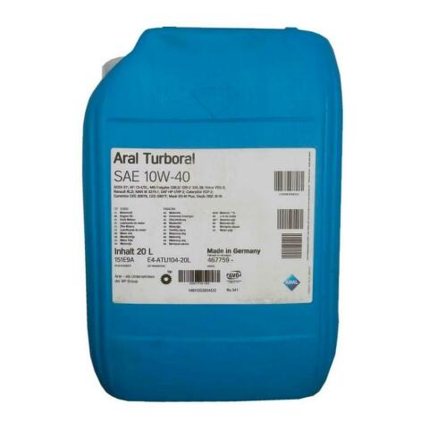 Масло 10W40 Turboral (20L) (MB228.3/MB 229.1/MB 235.28/Renault RLD/Volvo VDS-2) (15568A) Масло 10W40 Turboral (20L) (MB228.3/MB 229.1/MB 235.28/Renault RLD/Volvo VDS-2) (15568A)