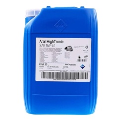 Моторное масло ARAL HighTronic 5W-40, 20 литров Моторное масло ARAL HighTronic 5W-40, 20 литров