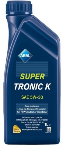 Олива 5W30 Super Tronic K (1L) (VW504 00/507 00/MB229.51/229.31/229.52/BMW Longlife-04)