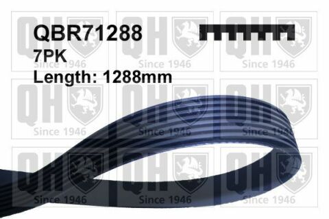 Ремiнь клиновий 7PK#1288