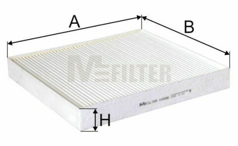 Фільтр салону Audi A3/Octavia/Golf VI/VII 12-