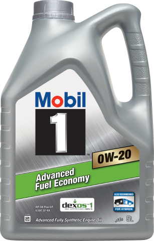 Моторное масло MOBIL Fuel Economy 0W-20, 5 литров