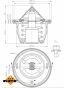 Термостат Subaru Impreza/Legacy/Forester 1.6-3.3i 89-13 (78°), фото 13 - интернет-магазин Auto-Mechanic