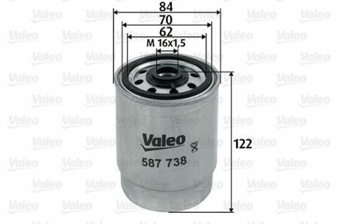 Фильтр топливный Volvo S60/S80/V70/XC70/XC90 2.4D 01-14