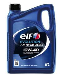 Моторна олива ELF Evolution 700 Turbo Diesel 10W-40, 2 літри